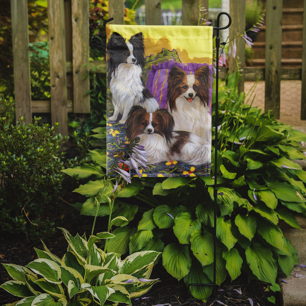 Papillon Party Pals Flag Garden Size PPP3144GF