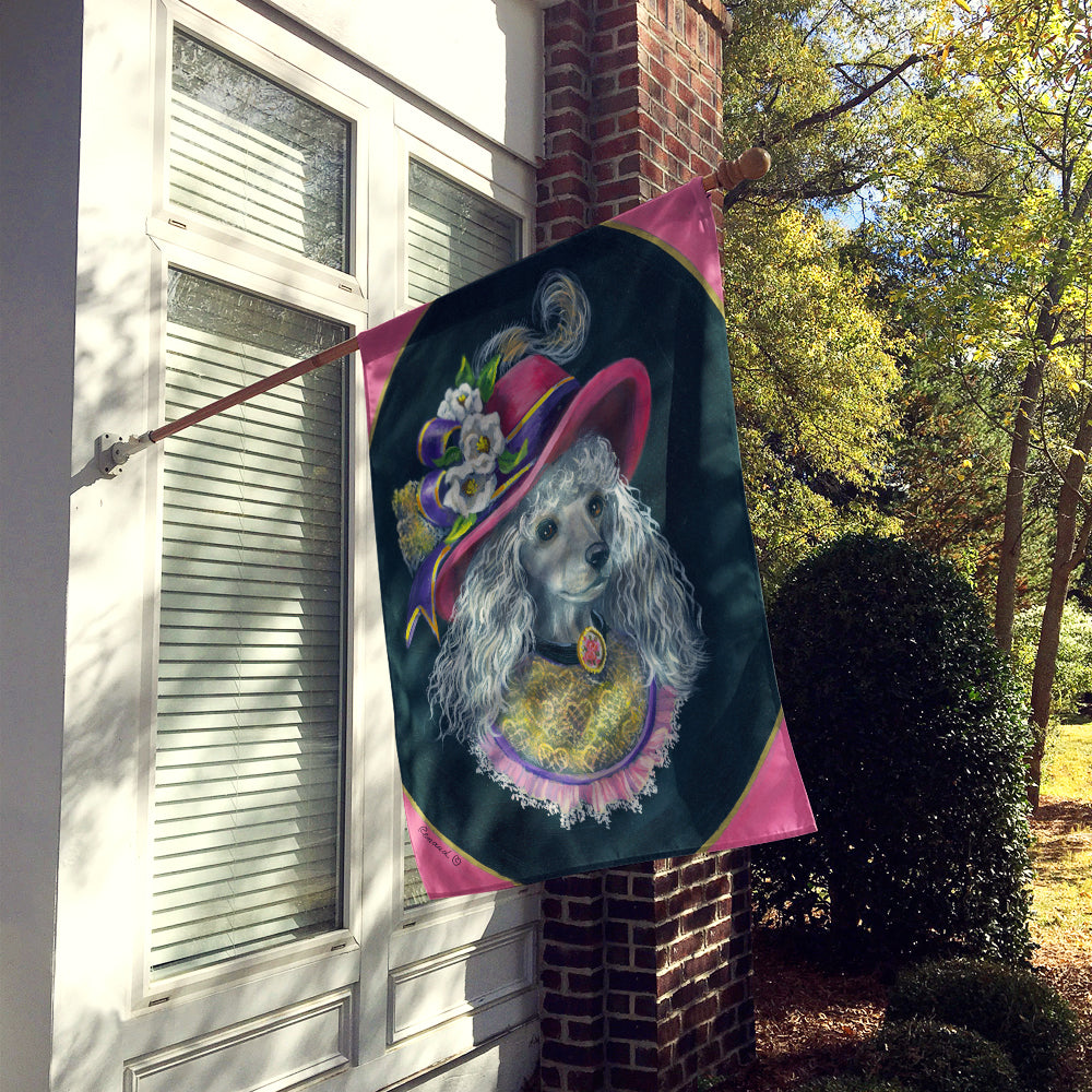 Poodle Lady Alexandria Flag Canvas House Size PPP3148CHF