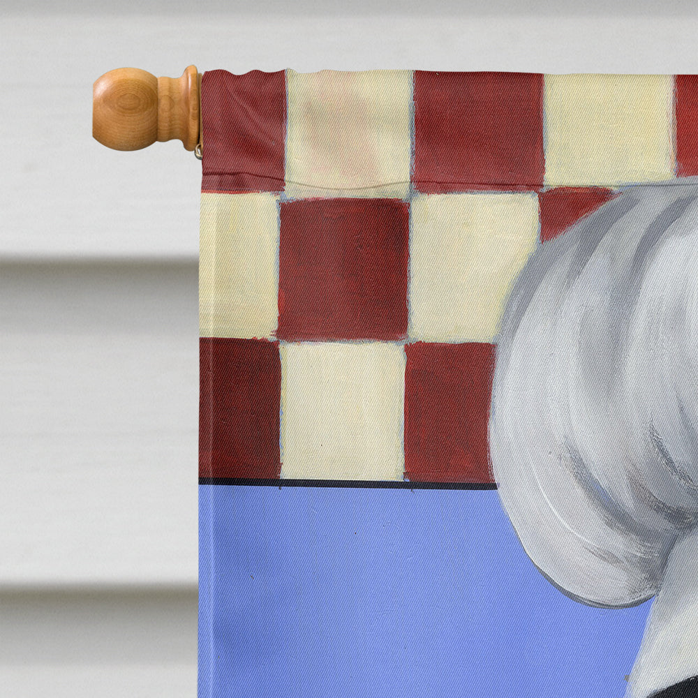 Pug Veggie Chef Flag Canvas House Size PPP3155CHF