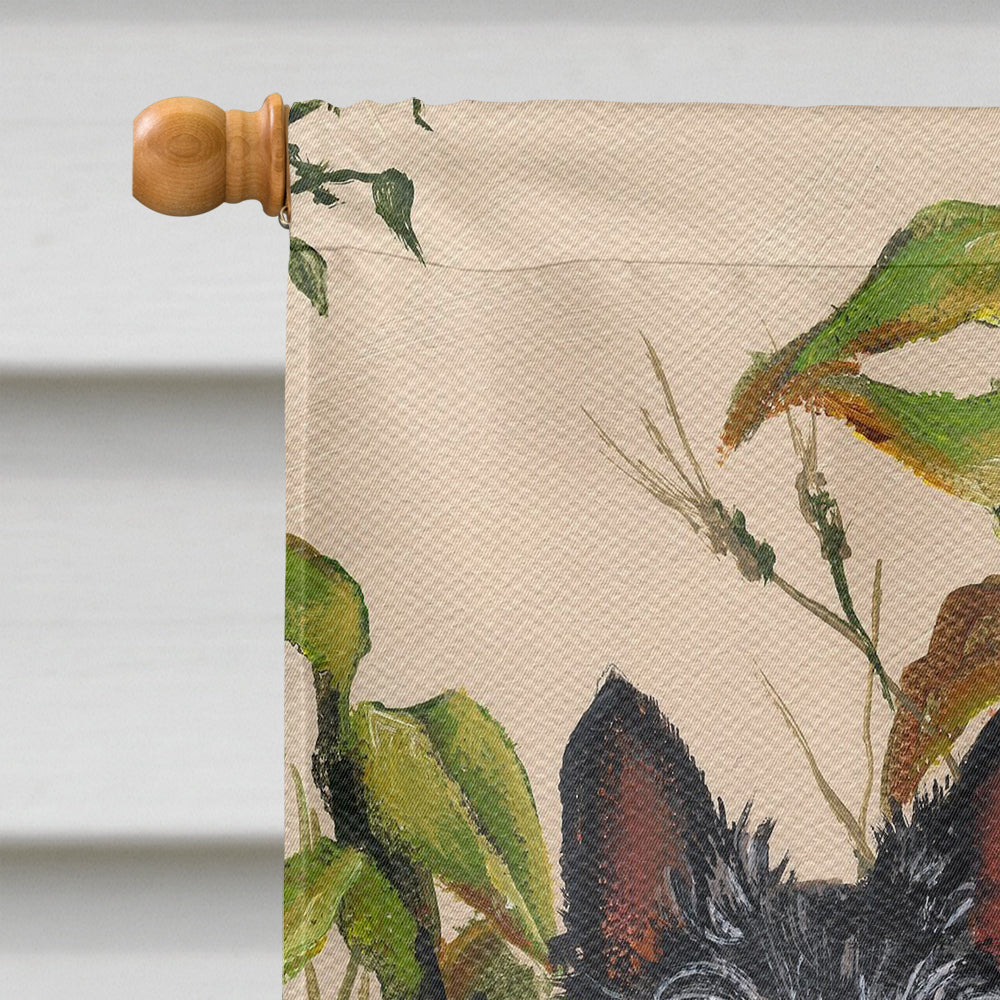 Scottish Terrier Scottie Pumpkins Flag Canvas House Size PPP3168CHF