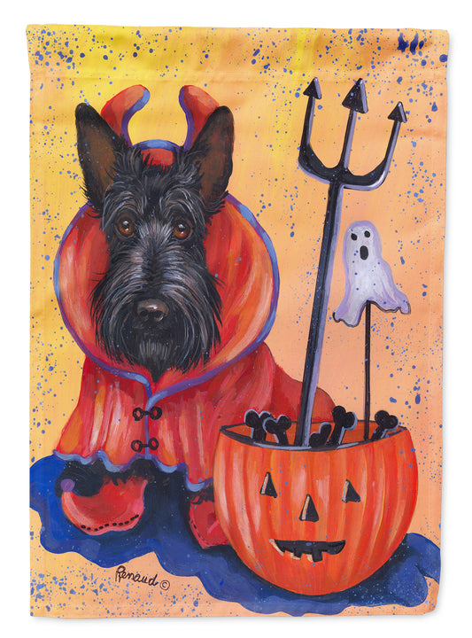 Buy this Scottie Boo Hoo Halloween Flag Canvas House Size PPP3171CHF