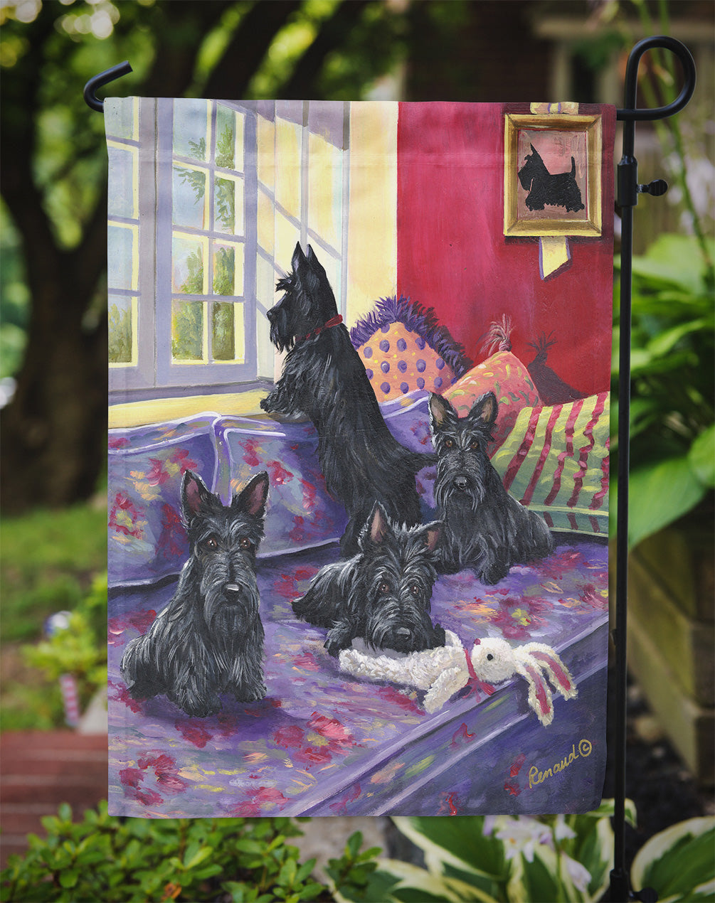 Scottie Daybed Flag Garden Size PPP3175GF