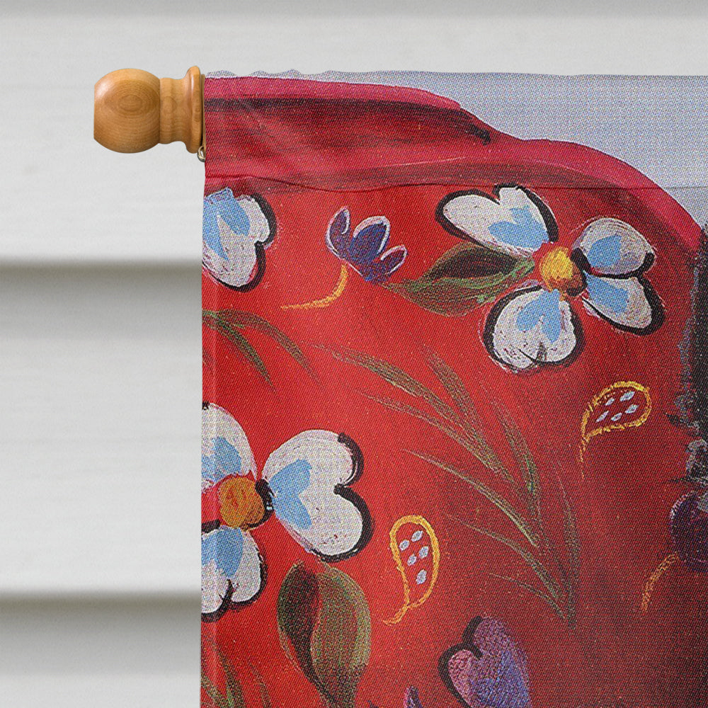 Scottie Lil Einstein Flag Canvas House Size PPP3179CHF