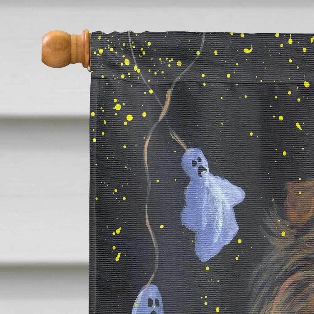 Sheltie Halloween Witch Flag Canvas House Size PPP3186CHF