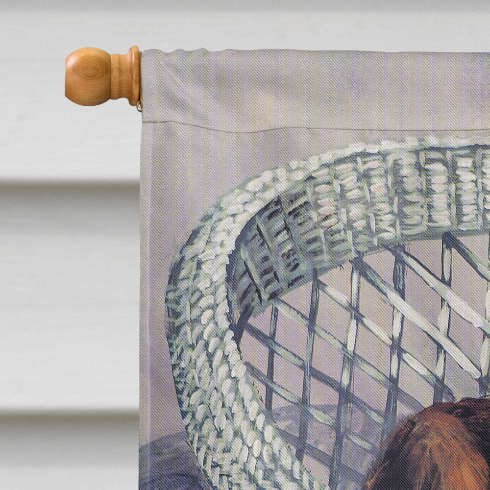 Sheltie Patio Jewel Flag Canvas House Size PPP3187CHF