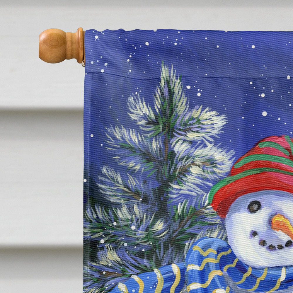 Westie Holiay Snowballs Flag Canvas House Size PPP3208CHF
