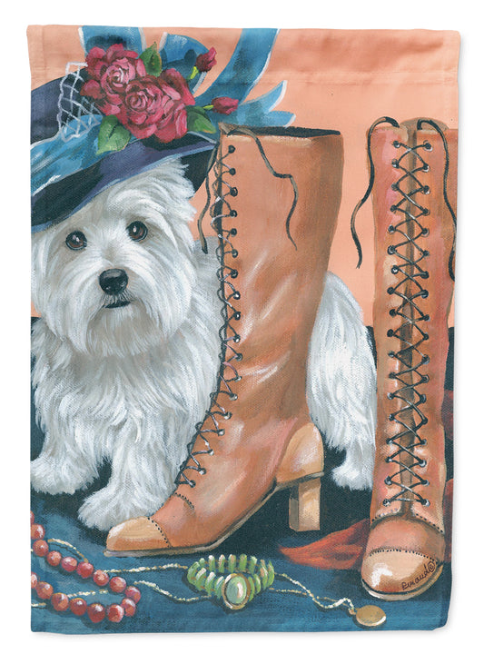 Buy this Westie in Mom's Closet Flag Garden Size PPP3211GF