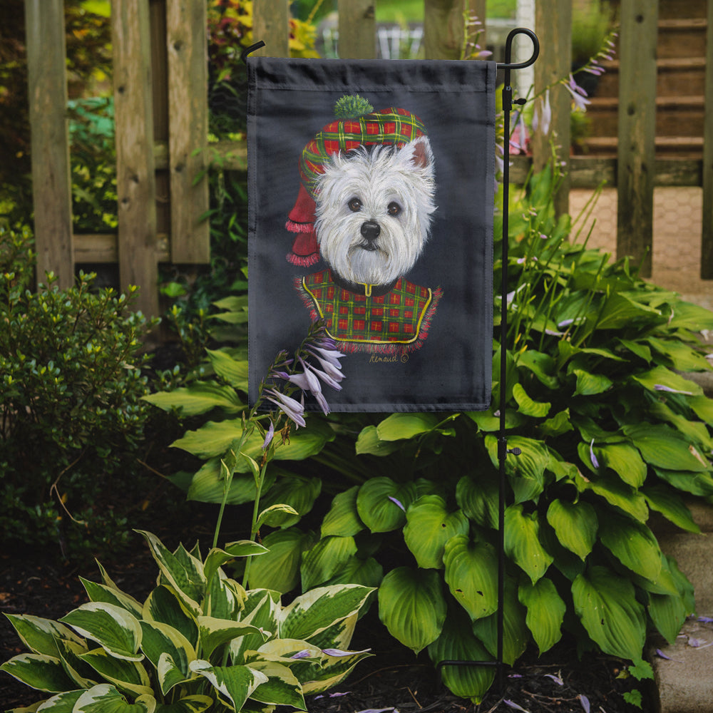 Westie Lad Plaid Flag Garden Size PPP3213GF
