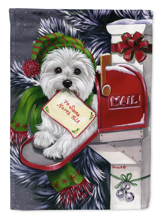 Buy this Westie Christmas Letter to Santa Flag Garden Size PPP3215GF