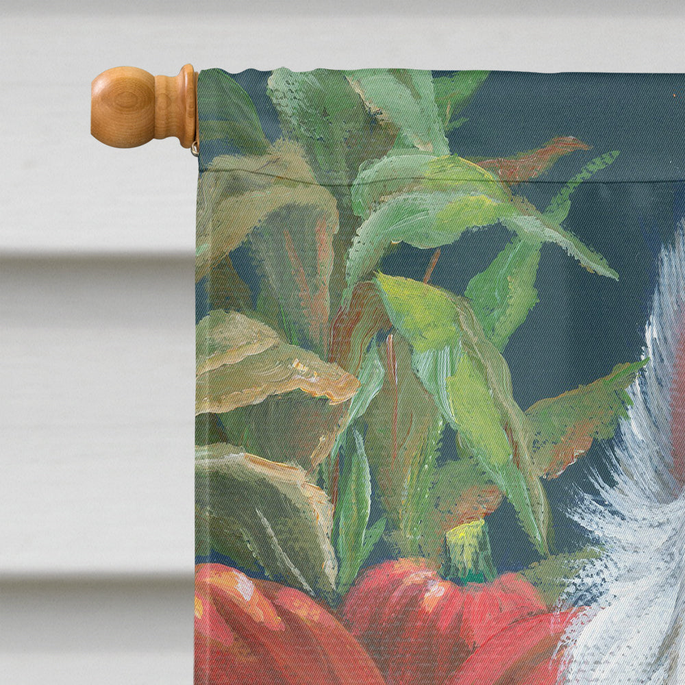 Westie Pumpkins Flag Canvas House Size PPP3224CHF