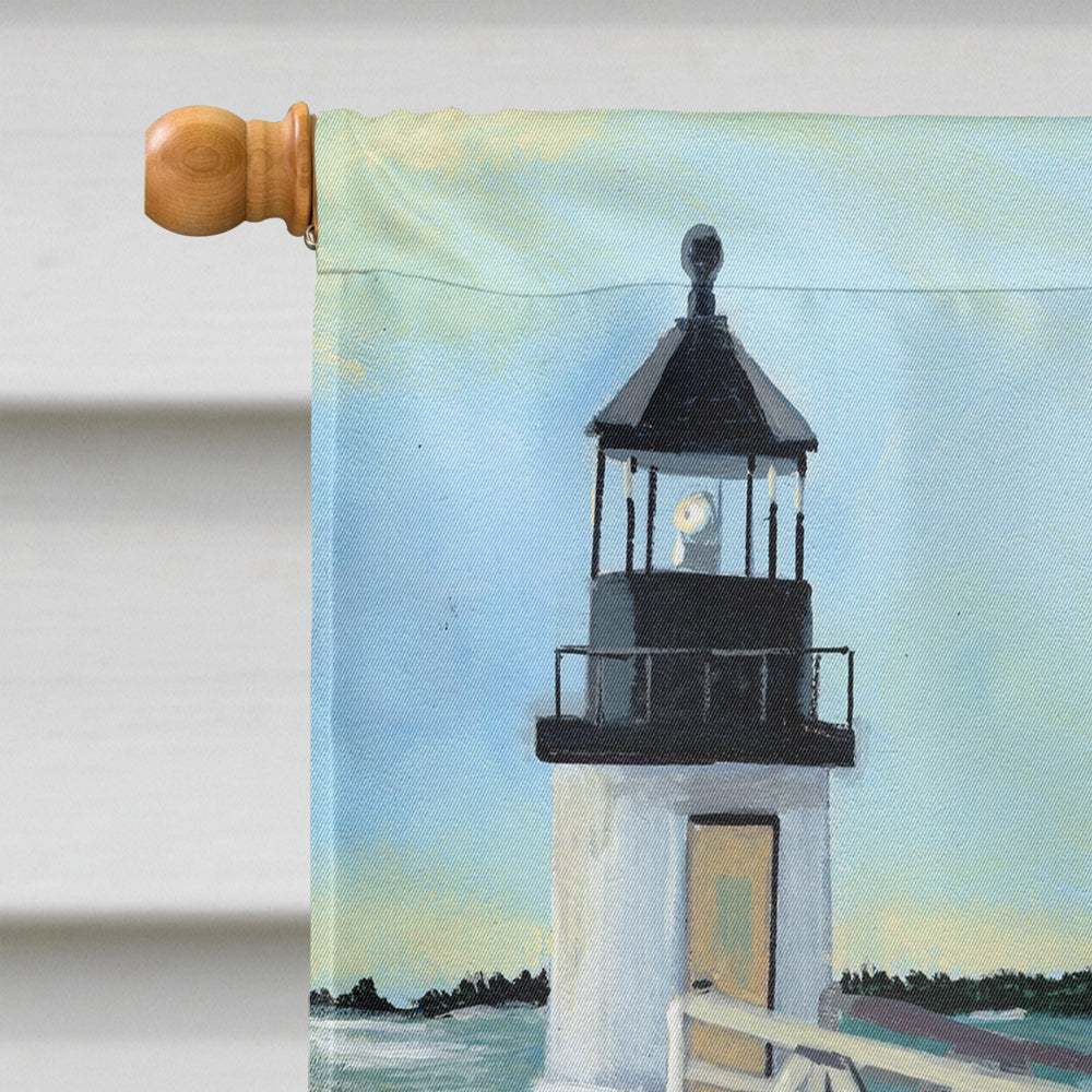 Westie Schooner & Annie Flag Canvas House Size PPP3230CHF